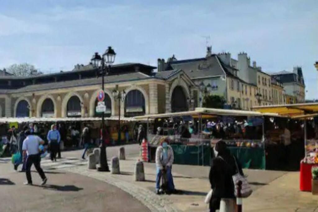 Le Lumineux 50 M² Gare/Chateau/Wifi/Netflix Versailles Esterno foto
